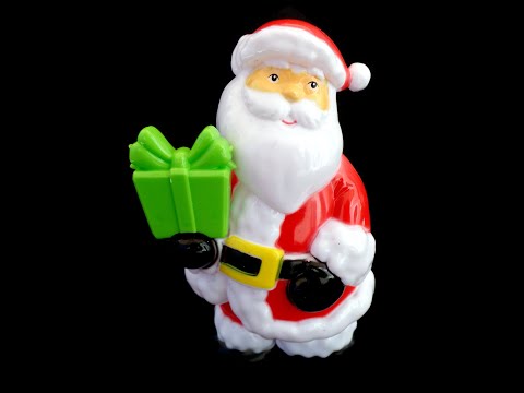 Christmas House Motion Sensor Santa /& Snowman 5.5”   NWT