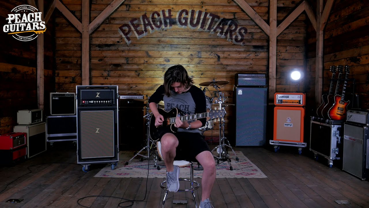 Knaggs Kenai "Custom" Black with Gold Hardware & Ebony Fretboard