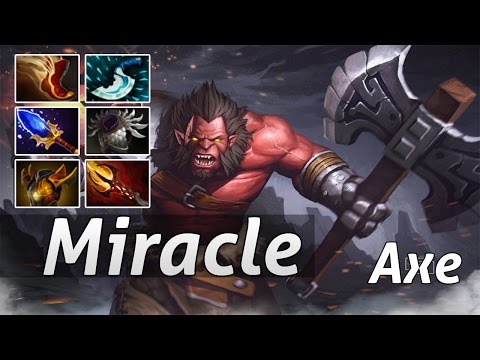 Miracle Axe Mid Gameplay - Dota 2 Epic Moments