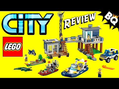 LEGO City Swamp Police Station 60069 Review - BrickQueen