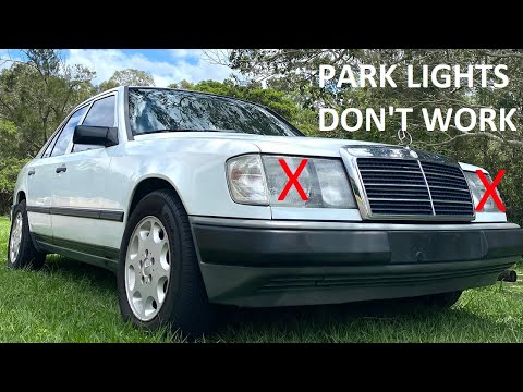 Mercedes Parking Lights Don't Work - The illumination or lighting control module. 300e W124
