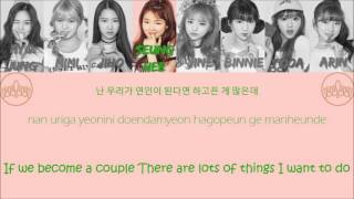 OH MY GIRL 오마이걸 "I Found Love" Lyrics (Color Coded+Han+Rom+Eng)