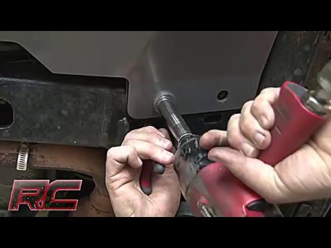 Installation: Rough Country Jeep JK Gas Tank Skid Plate