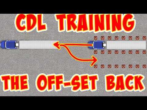 CDL Training - Off Set Back