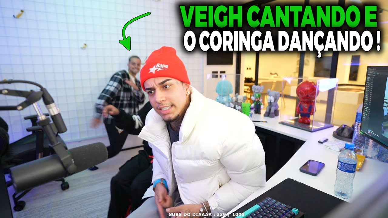 VEIGH E O CORINGA RESENHANDO EM LIV3