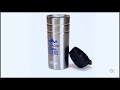 16 oz Rubbermaid® Flip Lid Stainless Steel Thermal Bottle (Video)