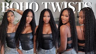 DIY Boho Twist Braids: Lightweight & Stunning Look: 83 Twists, 1 Day