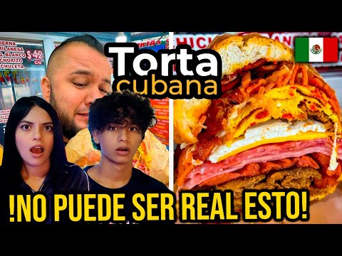 CUBANOS REACCIONAN  a LA TORTA CUBANA en MEXICO