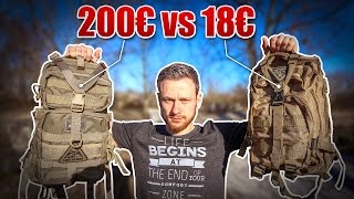 TEUER VS GÜNSTIG: Bushcraft Survival Outdoor Ausrüstung - Review Falcon II | Fritz Meinecke
