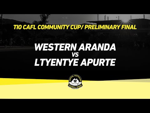 Western Aranda Bulldogs vs Ltyentye Apurte Saints: Preliminary Final - Country League: 2019 TIO CAFL