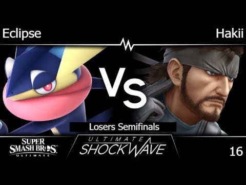 USW 16 - DI | Eclipse (Greninja) vs SU | Hakii (Snake) Losers Semifinals - SSBU