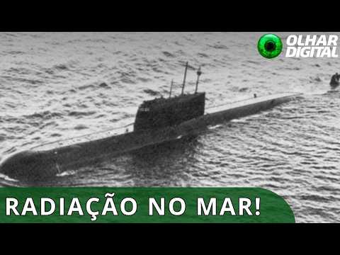 Submarino soviético está vazando material radioativo no oceano, alerta estudo