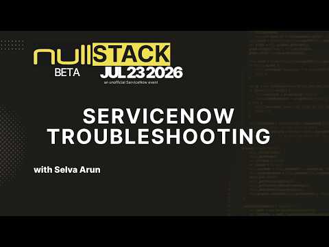 The 3 House Method for ServiceNow Troubleshooting
