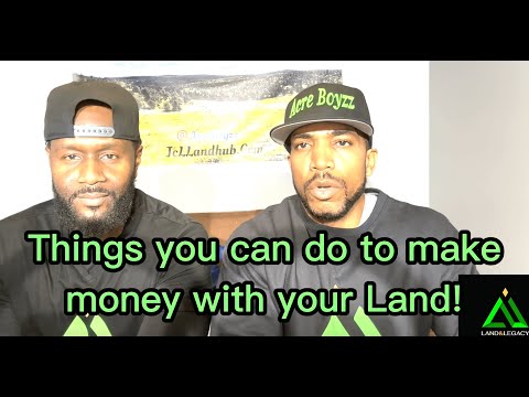 , title : 'Things you can do with your land to make money!'