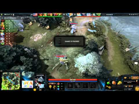 Alliance vs Team Malaysia - Game 1 Part 1 (WCA 2014) - Sheever & Blaze