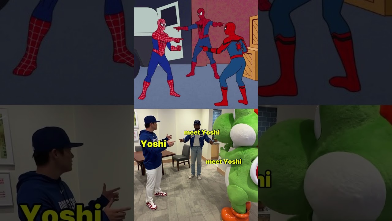 ヨシがいっぱい！ドジャースの「ヨシ」渋滞。😂