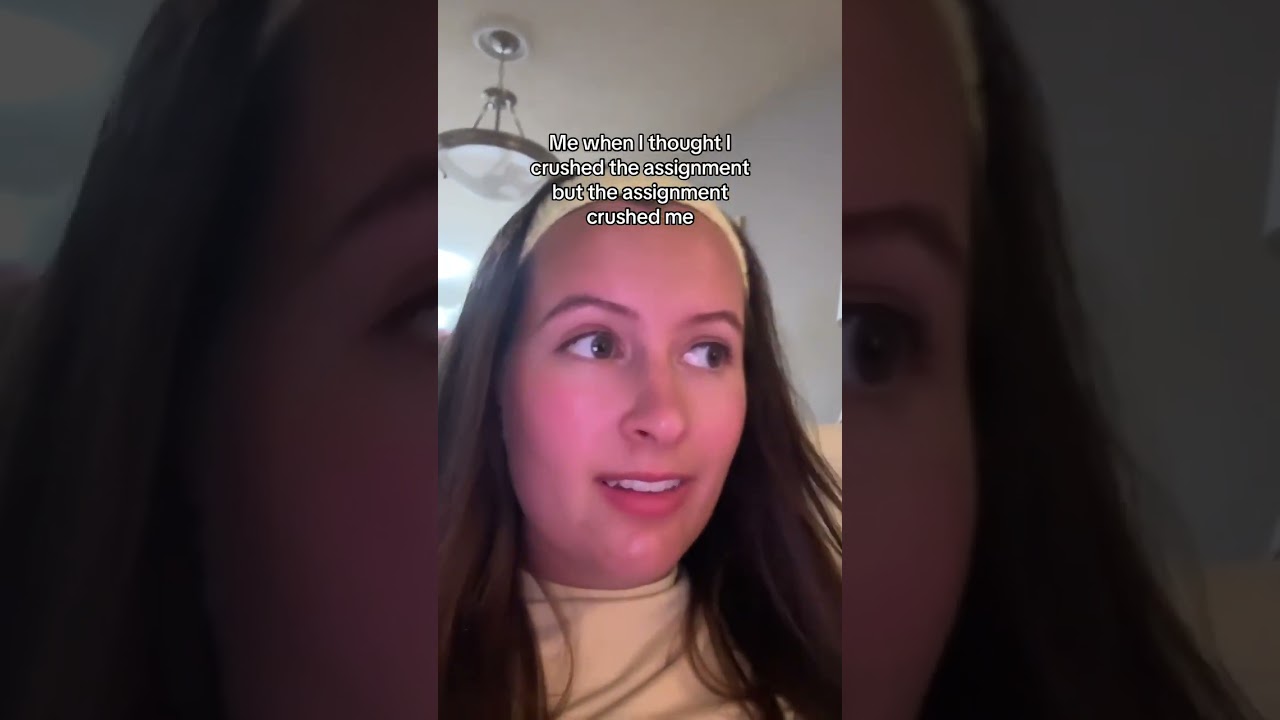 I’m crushed 😩 #student #studytips #studyhacks #studenthacks #assignment #homework #schoolhacks