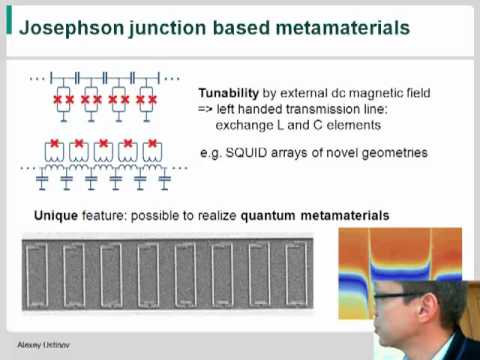 Superconducting metamaterials. Alexey Ustinov
