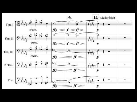 Mahler 2nd Symphony /// Low Brass Chorale and Excerpts