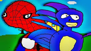 Spooderman vs Sanic Teh Hegehog. Universal Rap Battles