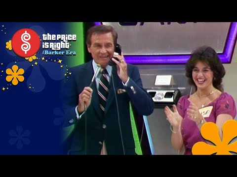Bob Barker Finds a Fun Connection With Rose Parade Royal Court Member - The Price Is Right 1983