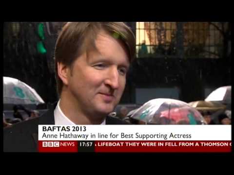 Tom Hooper (Les Miserables) - BAFTA 2013 red carpet interview (BBC News, 10.2.13)