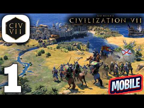 Sid Meier's Civilization VII Mobile Gameplay Walkthrough Part 1 (iOS Apple Arcade)