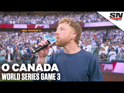 JP Saxe's "O Canada" Ahead Of World Series Game 3 Will Give You The Feels