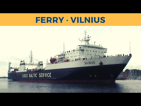 Classic Ferry Video 2005 - Ferry VILNIUS, Travemünde (Lisco Baltic Service)