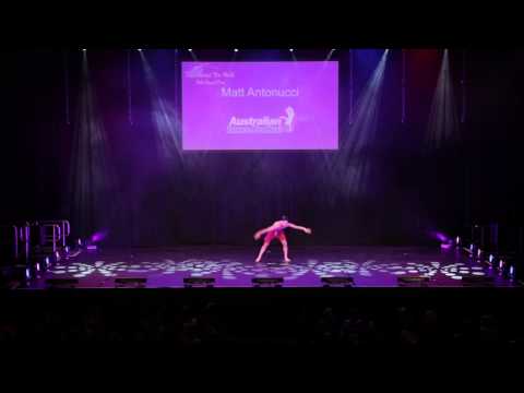 2013 Australian Dance Festival - Matt Antounucci, Dance Around The World Solo Competition