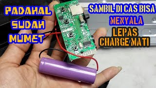 Vlog#perbaiki player music Bluetooth kimiso mati total, battery full tapi tidak mau hidup