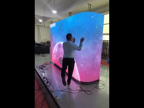 AmazingChina: Modular & Flexible LED TV Wall