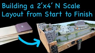 Download lagu Building a 2'x4' N Scale Layout From Start to Finish: Series Compilation mp3