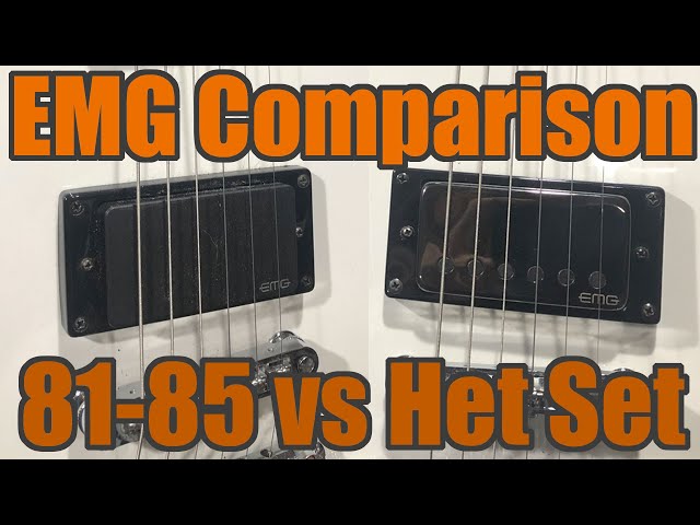 Vídeo relacionado con EMG James Hetfield JH-Set Signature - Pastilla para guitarra eléctrica