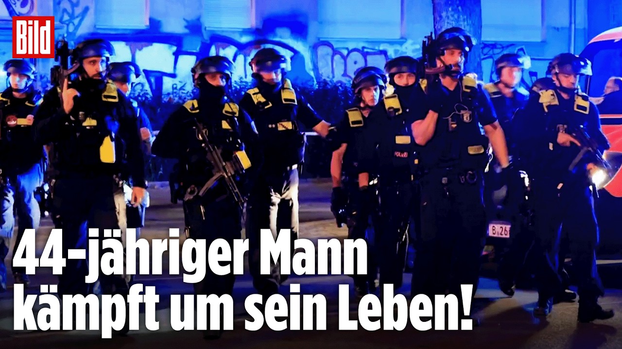 BERLIN: Schüsse in der Hauptstadt – 44-Jähriger schwer verletzt