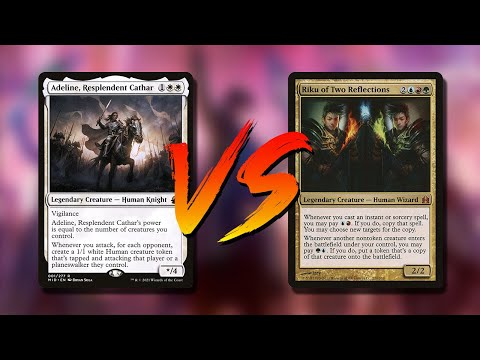Adeline vs Riku | Magic Online CMDR Game Play | tribalkai