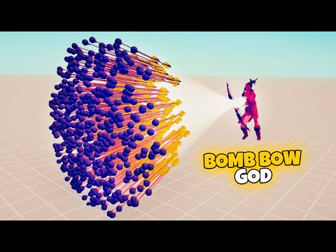 GOD BOMB BOW vs EVERY FACTION | TABS Totally Accurate Battle Simulator Gameplay