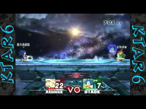 KTAR 6 - Atomsk (Wario) Vs. Da1AndOnlySonic (Sonic) - Bracket - SSBB