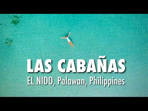 Las Cabanas, EL NIDO, Palawan, Philippines | Drone Shot