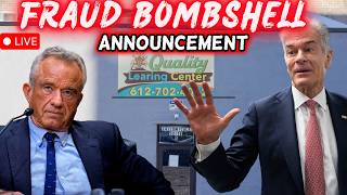 🔴 DOJ Drops MAJOR Fraud Bombshell in Minnesota – RFK Jr. & Dr. Oz Speak LIVE