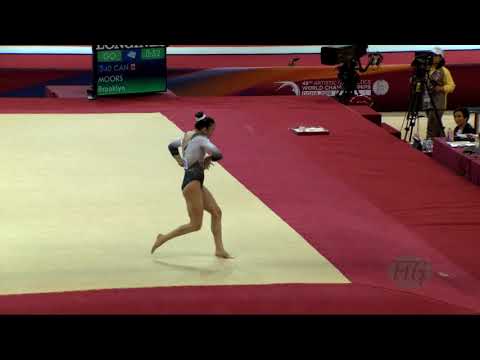 MOORS Brooklyn (CAN) - 2018 Artistic Worlds, Doha (QAT) - Qualifications Floor Exercise