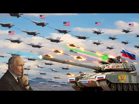 In One Moment! Russian Laser Tanks Attack Ends US Dominance in the Skies — ARMA 3