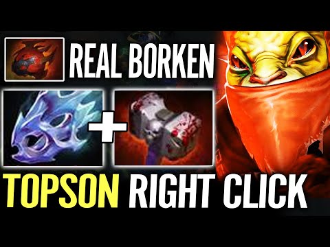 Topson Only Right Click Build - Bounty Hunter Mid Dota 2 Pro Meta