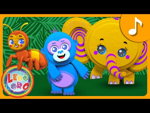 Lero Lero - La Cumbia De La Selva - Video Musical / Solo Canción - Videos para niños.