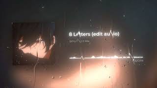 Download lagu Why don't we - 8 Letters | edit audio mp3 Download lagu Why don't we - 8 Letters | edit audio mp3