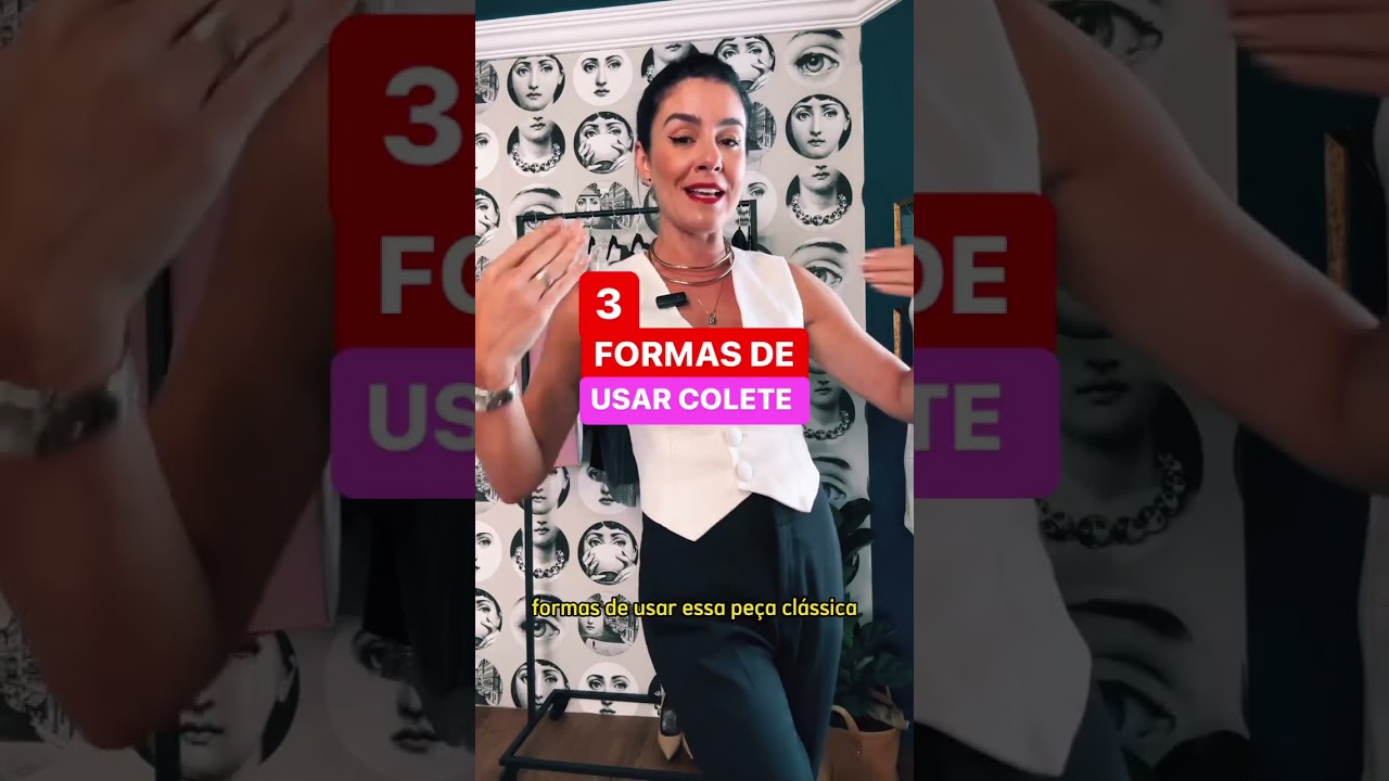 03 FORMAS DE USAR UM COLETE | #SHORTS | #JOYALANO | #PROVADORFASHION