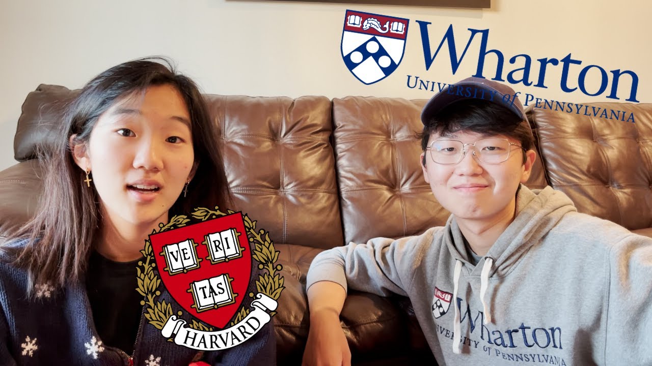 How We Got Into HARVARD and UPENN | College Acceptance Reactions + Stats + ECs + Essays