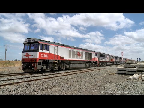 1PM9 SCT Mixed Freight with Boxcars, Containers & Steel (12/1/2022) - PoathTV Australian Trains