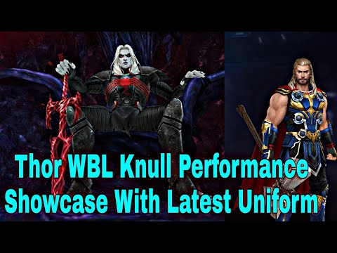 Thor Latest Uniform Thor Love and Thunder Review And WBL Knull Clear Guide - Marvel Future Fight