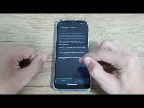 Como ativar o talkback no seu Moto one Fusion